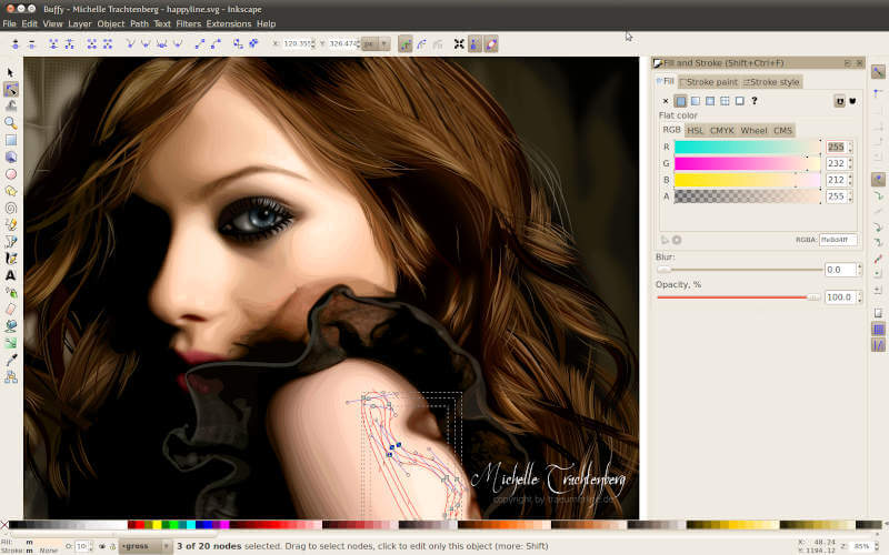 Inkscape - vector graphics editor