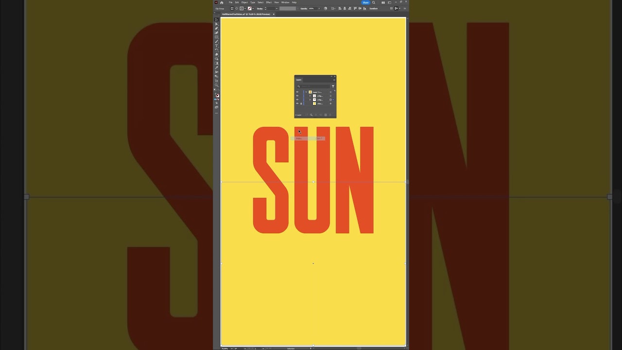 how-to-create-a-half-blurred-text-effect-in-adobe-illustrator-shorts