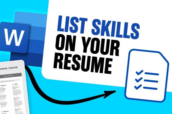 how-to-list-professional-skills-on-your-resume