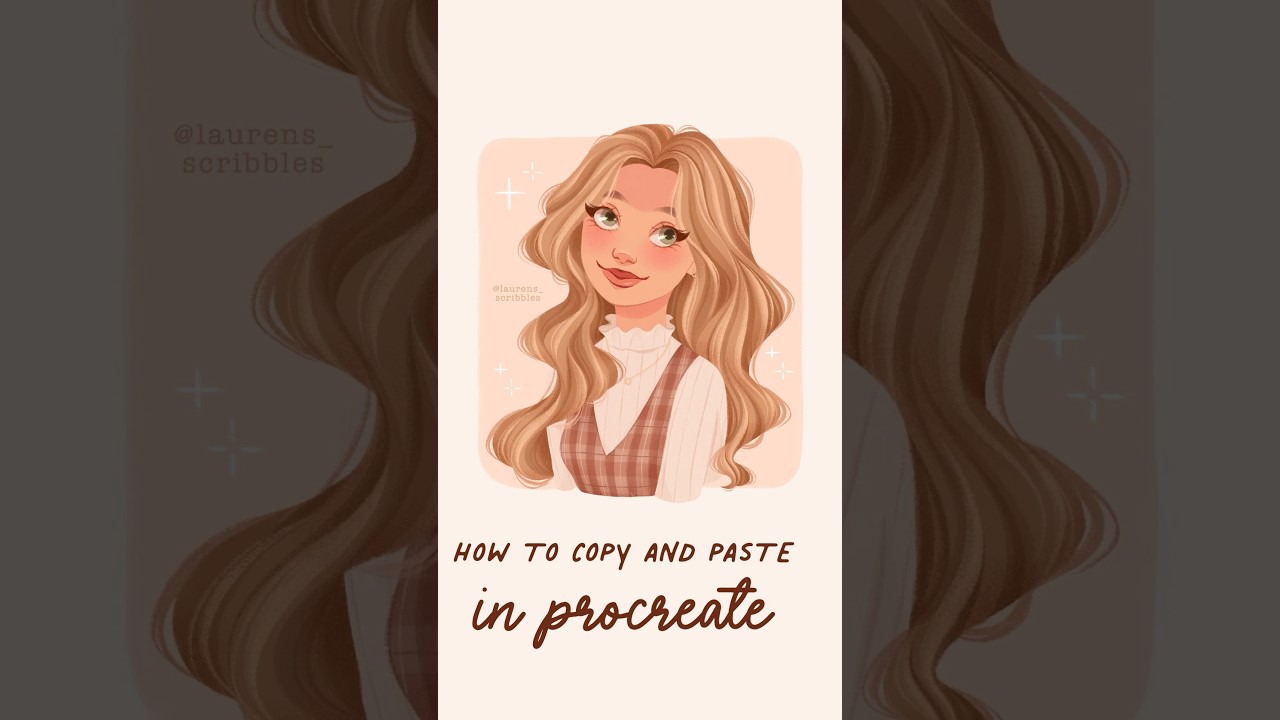 how-to-copy-and-paste-in-procreate-shorts
