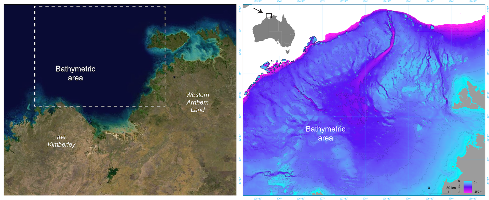 Inland Sea Once Inhabited by People in Northwestern Australia