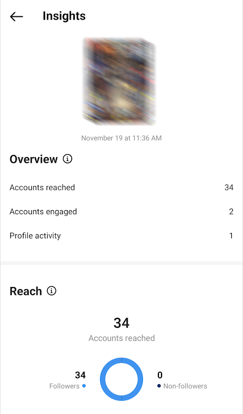 see your Instagram story analytics in Insights
