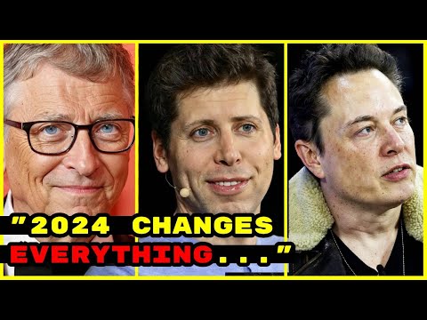 Shocking New 2024 AI Prediction by Bill Gates, Sam Altman and Elon Musk ( AGI + AI Agents)