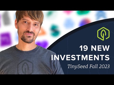 Welcome to the Fall 2023 TinySeed Accelerator Batch! ?