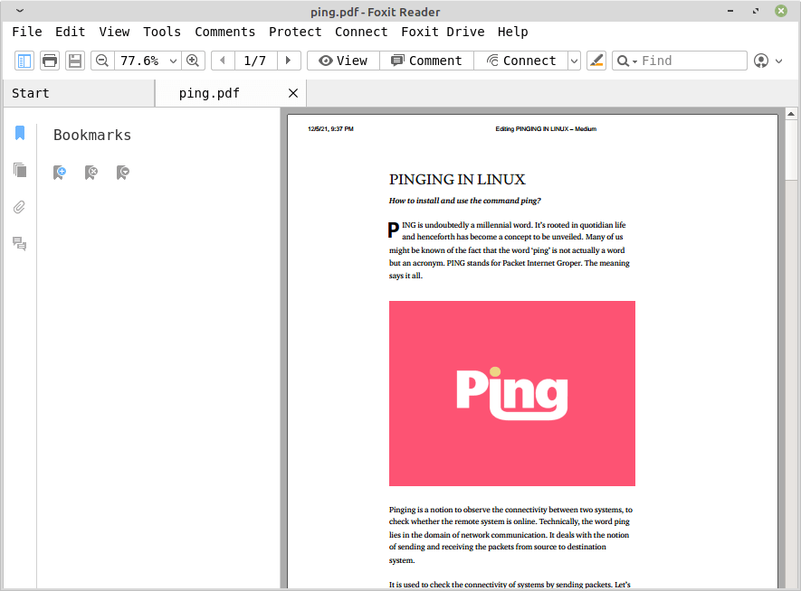 Foxit PDF Reader