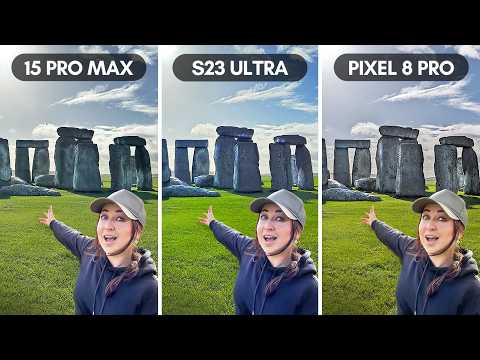 15 Pro Max vs S23 Ultra vs Pixel 8 Pro | ULTIMATE CAMERA COMPARISON!!!