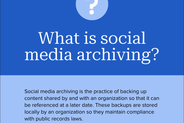 What government agencies need to know about social media archiving
