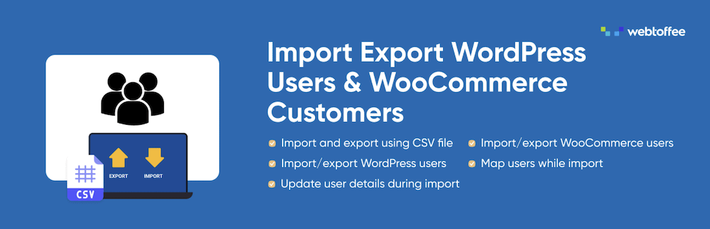 The Import Export WordPress Users plugin.