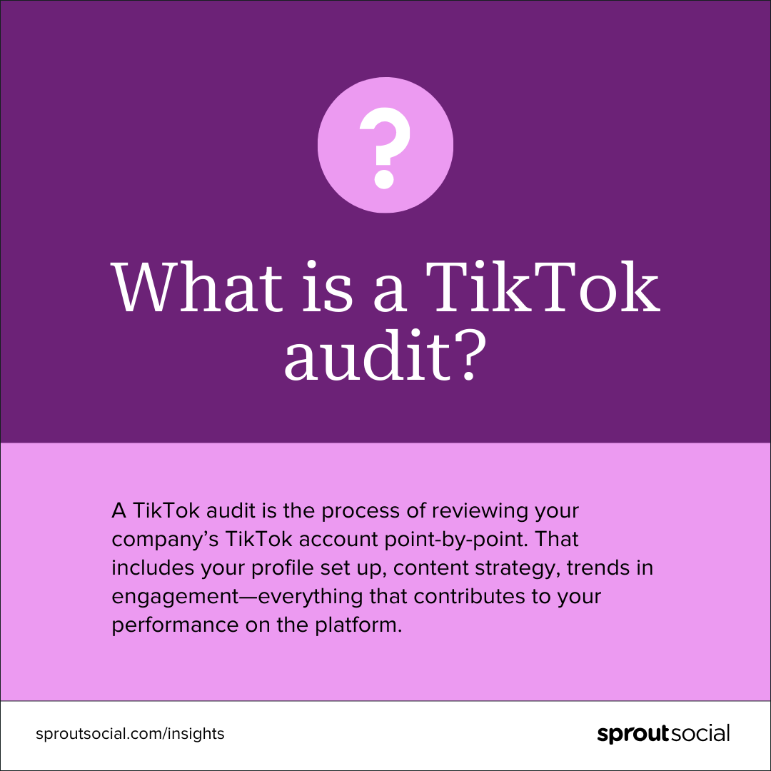 How to conduct a TikTok audit in 6 steps
