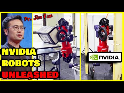 NVIDIAs new 'Foundation Agent' SHOCKS the Entire Industry! | Dr. Jim Fan, GR00T and Isaac Robotics