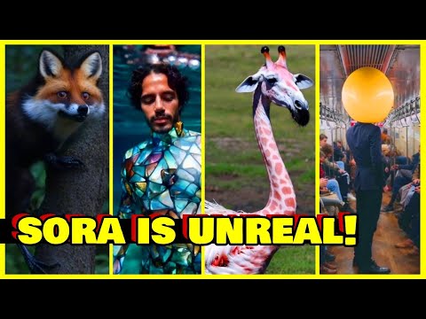 SORA: The STUNNING First Impressions | Artists get their hands on OpenAI's SORA and are BLOWN AWAY