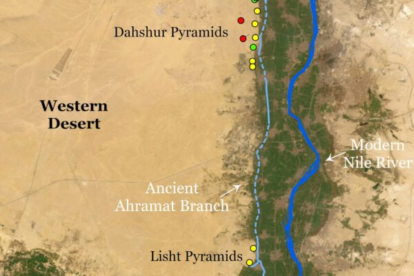 Discovering a Hidden Nile River Branch: Unveiling the Enigma of the Pyramids