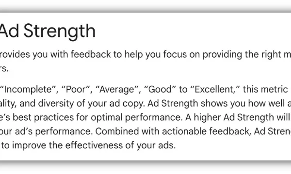 Does Ad Strength Matter in Google Ads? | WordStream