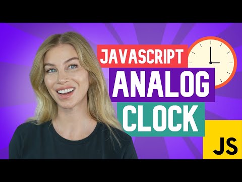 JavaScript Analog Clock (Super Simple!!!)