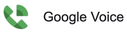 Google Voice logo.