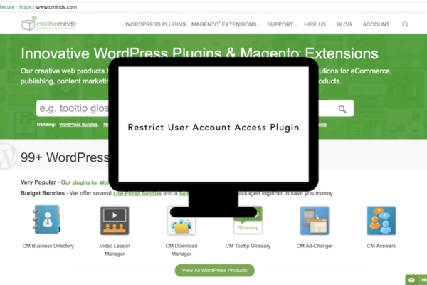 Allow Temporary Site Access with CM Restrict User Account