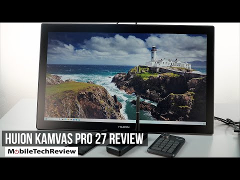 Huion Kamvas Pro 27 4K Pen Monitor Review
