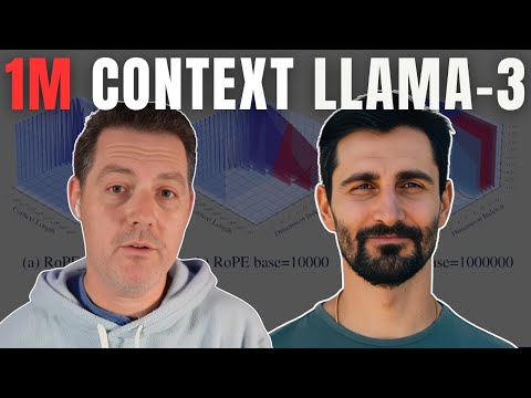 Making 1 MILLION Token Context LLaMA 3 (Interview)