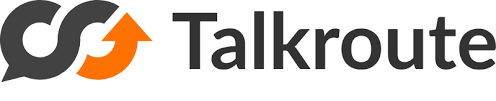 Talkroute logo.