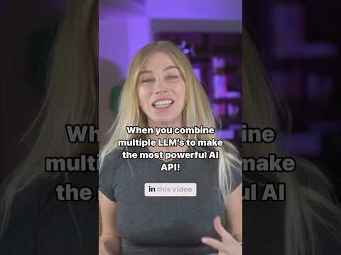 How to make the most powerful AI API!