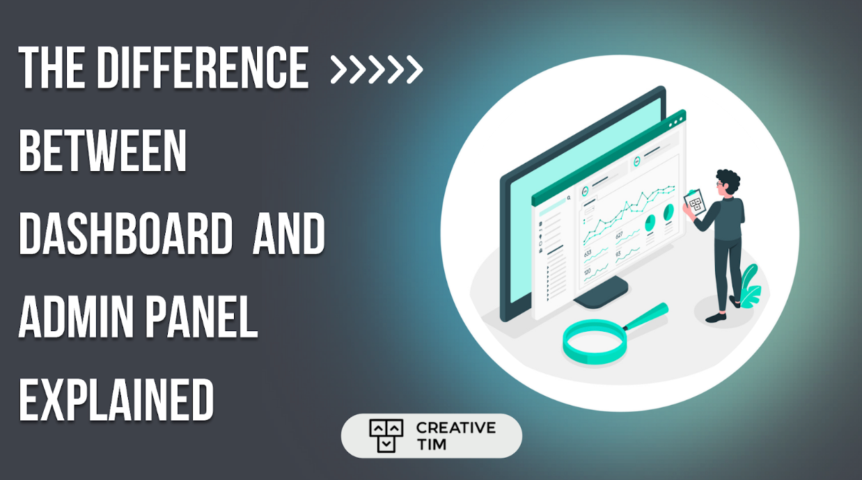 The Difference Between The Admin Dashboard and The Admin Panel Explained
