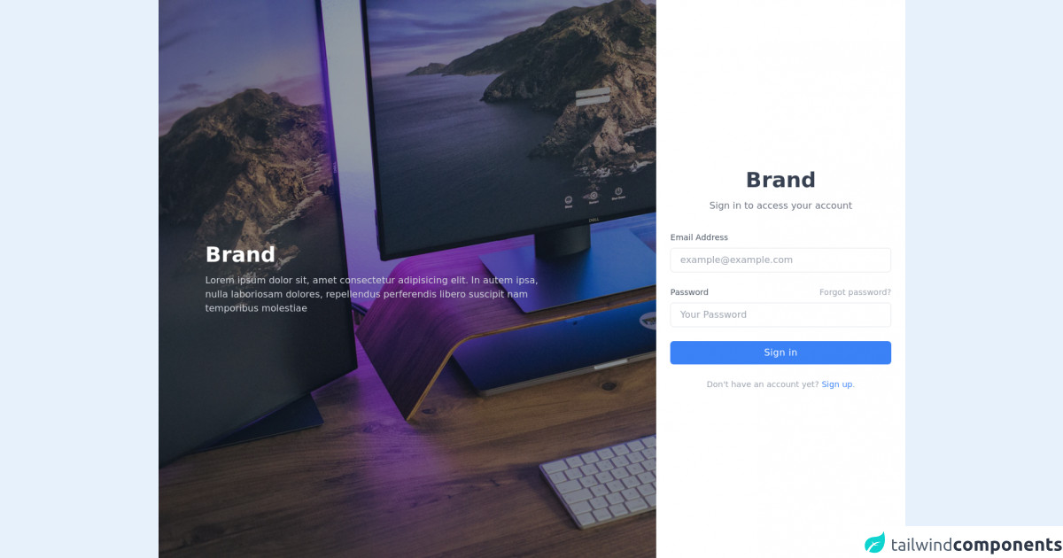 10 Best Free Tailwind CSS Login Pages for your project