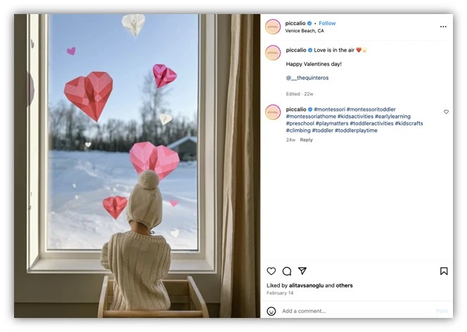 instagram ad copy - user generated content example