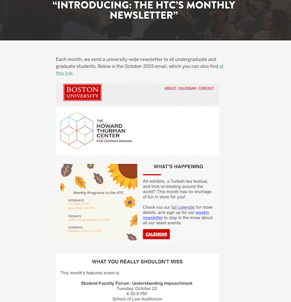 october marketing ideas: october newsletter