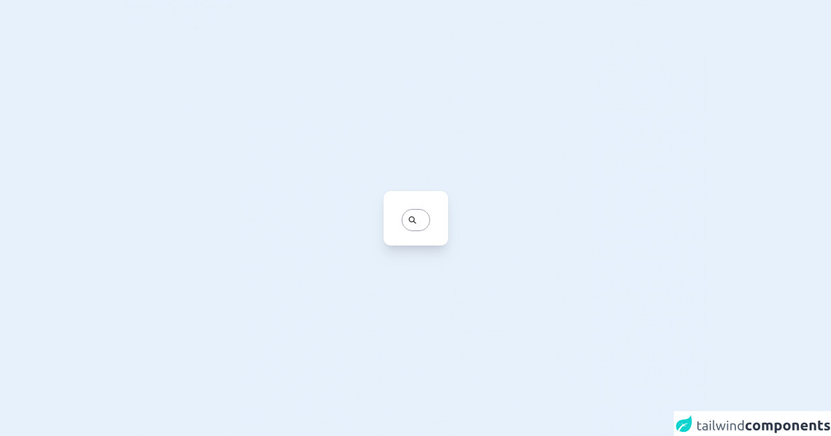 9 Top Free Tailwind CSS Search Inputs for your Website