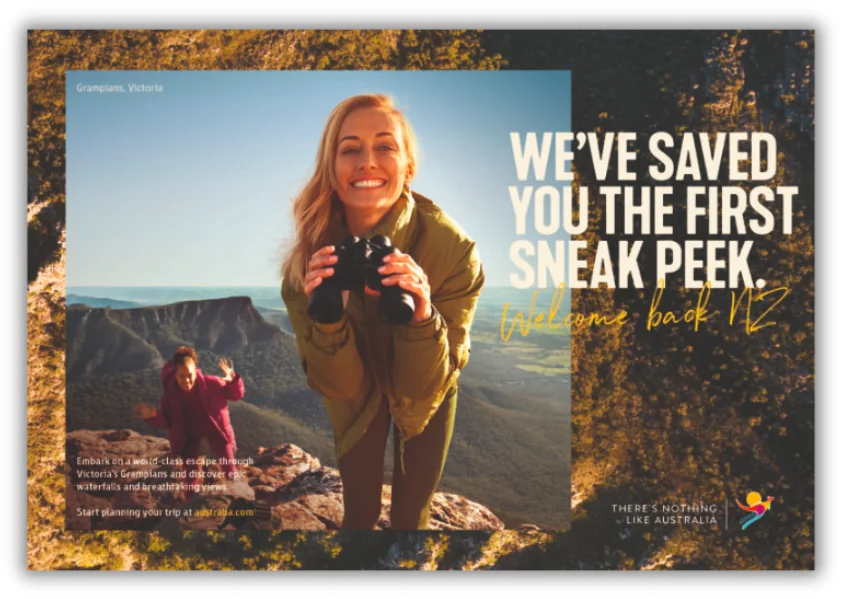 tourism copywriting example