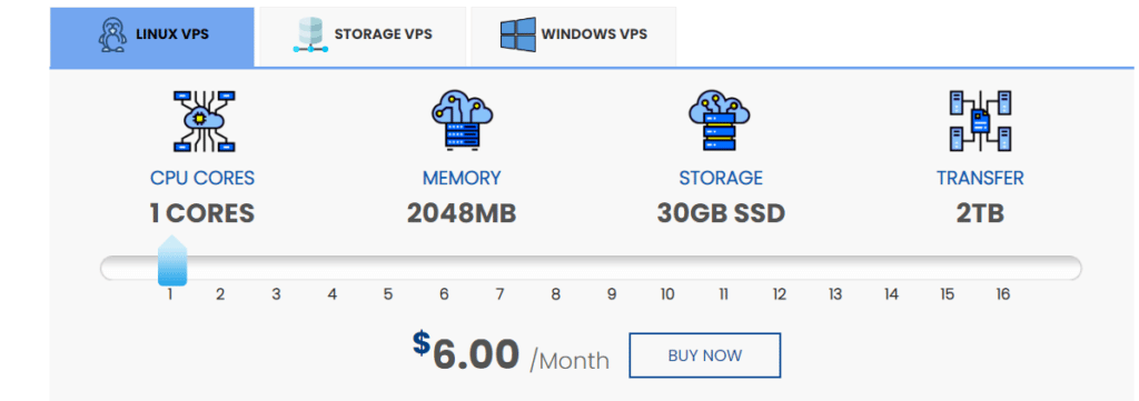 InterServer Price and Plans