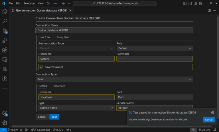 Installing Oracle Database using Docker