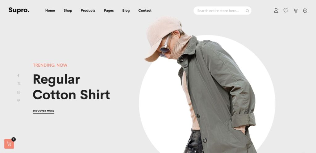 Supro magento theme
