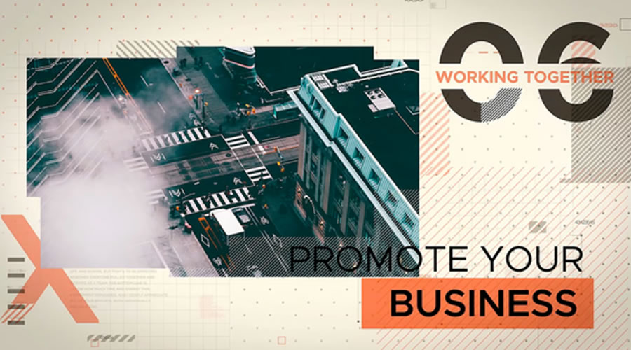 Urban business corporate presentation video template premiere pro