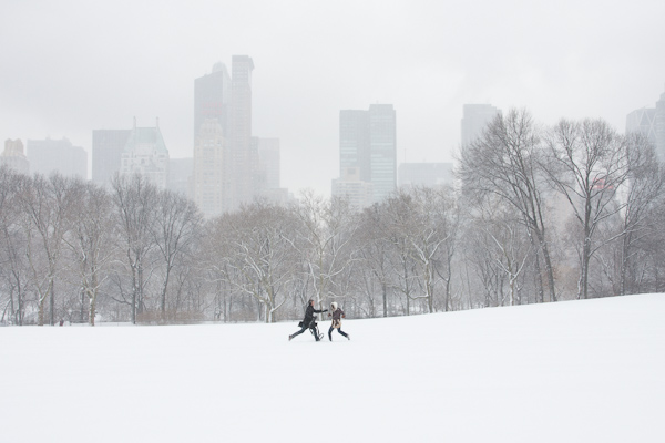 Couple in Sheep Meadow, Original Negative