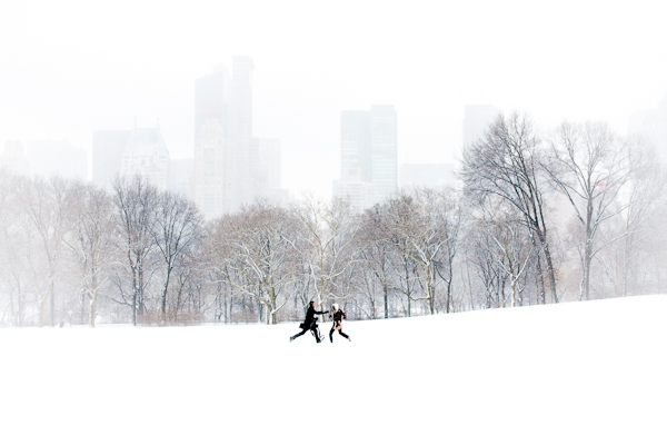 Couple in Sheep Meadow, Central Park