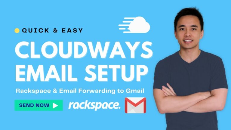 How to setup emails on cloudways with rackspace & forward to gmail (+ other email clients) – simple!