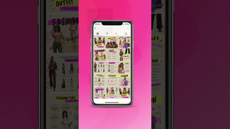 New stunning fashion templates for canva pro! ð