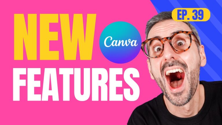 9 cool canva updates | on click animations, grab text from image… | what’s hot in canva ð¥ [ep. 39]