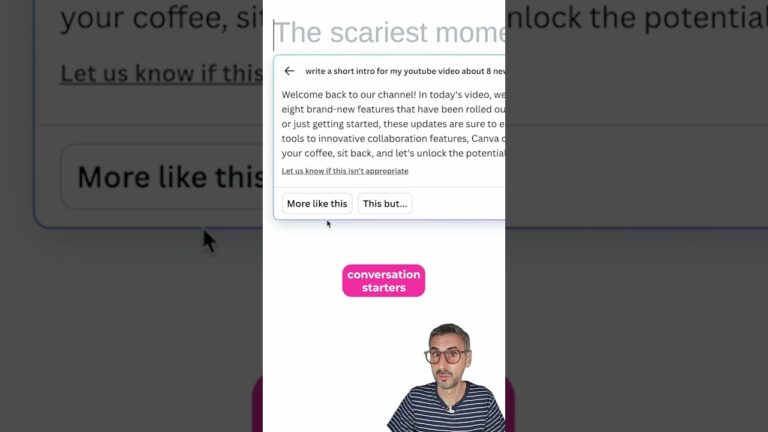 Canva’s ai magic write feature has improved!