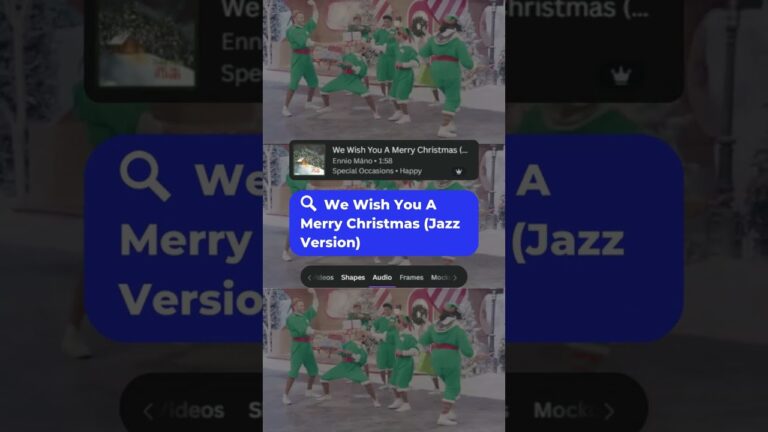 Christmas audio tracks you gotta check out in canva! ðð¶