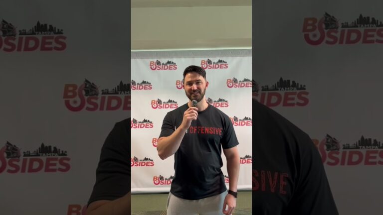 Bsides tampa conference interview #infosecurity #information #infosec #cybersecurity #hacker