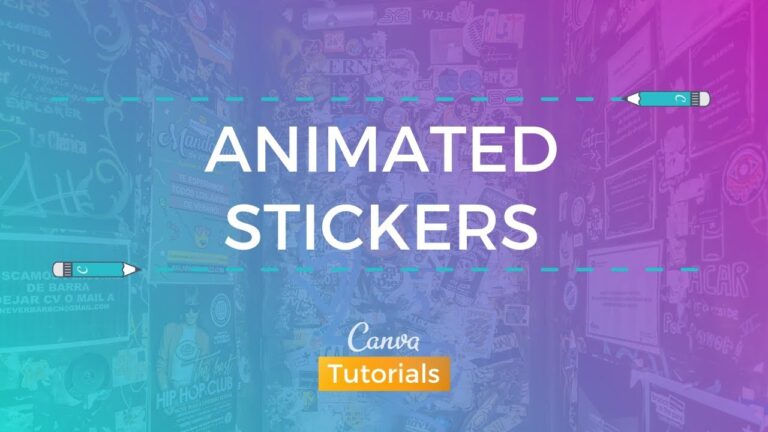 Canva animated stickers: everything you need to know