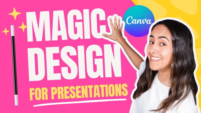 Craft killer presentations in no time | canva magic design for presentations ✨