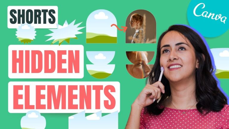Free: canva hidden elements # 2 | shorts with diana muñoz