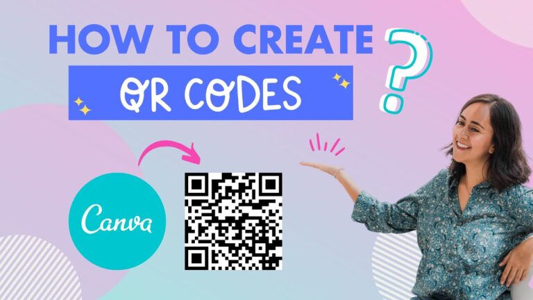 How to create qr codes in canva (under 2 minutes) | learn canva with diana