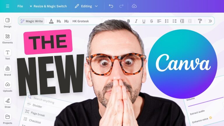 Meet the new canva | canva create 2024 updates✨