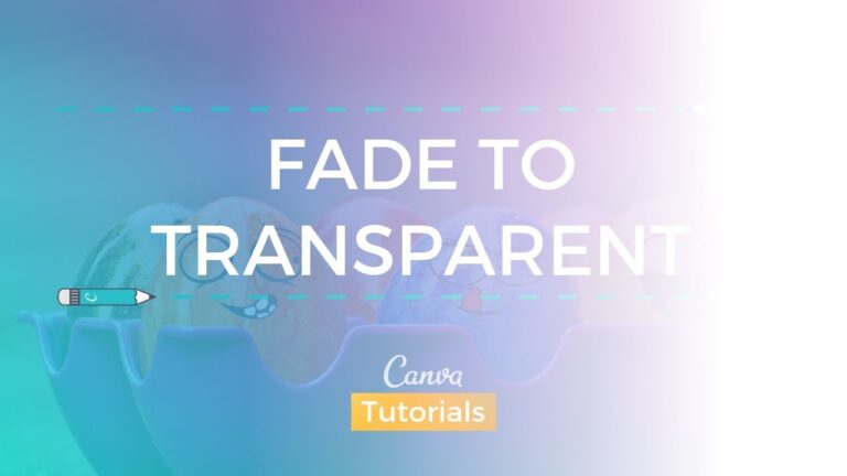 Canva: create a gradient that fades to transparent