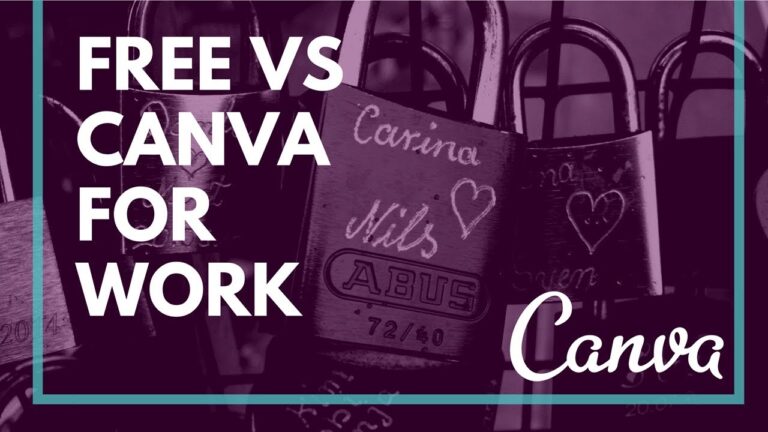 Canva vs canva for work: should you upgrade?