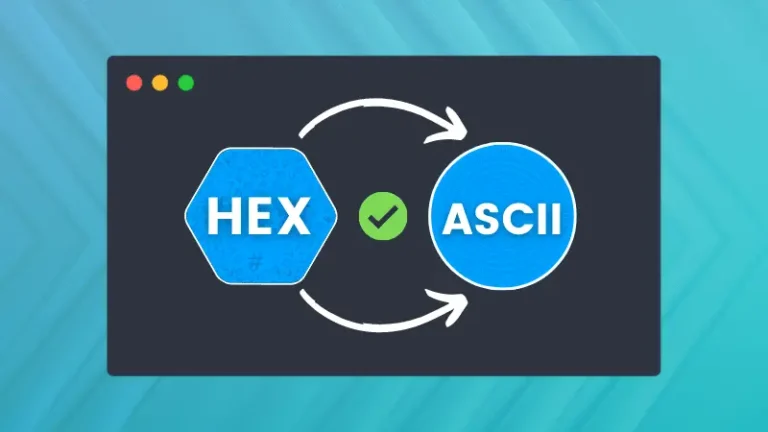 Convert Hex to ASCII Easily